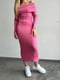 Базовое розовое платье-футляр | 6628179 | фото 4