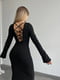 Базова чорна сукня-футляр | 6628181 | фото 4