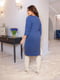 Ангорова синя сукня А-силуету | 6627944 | фото 4