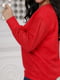 Червоний пуловер | 6627990 | фото 5