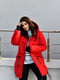 Червона куртка-пальто із плащової тканини | 6628008 | фото 5