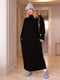 Чорна тепла сукня-светр | 6628515 | фото 3