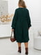 Вельветова сукня міді зелена | 6628708 | фото 3