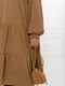 Вельветова сукня світло-коричнева | 6628715 | фото 2