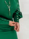 Сукня з мереживами зелена | 6628732 | фото 2