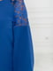 Сукня з мереживами синя | 6628740 | фото 2
