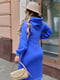 Стильна сукня спортивного крою синя | 6628823 | фото 2