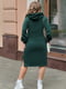 Стильна сукня спортивного крою зелена | 6628828 | фото 2
