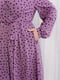 Вишукана сукна фіолетова в горошок | 6628951 | фото 2