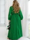 Вишукана сукна зелена в горошок | 6628954 | фото 3