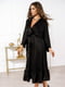 Романтична шовкова сукня чорна | 6629021 | фото 2