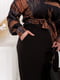 Блузка оверсайз чорна Армані | 6629051 | фото 2