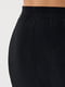 Юбка миди черная в мелкий рубчик | 6629415 | фото 4
