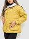 Куртка жовта з коміром | 6617669 | фото 3