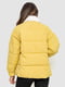 Куртка желтая с воротником | 6617669 | фото 4