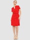 Платье красное с узором | 6617699 | фото 2