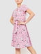 Платье розовое в принт | 6617706 | фото 3