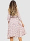 Сукня світло-рожева в квітковий принт | 6617716 | фото 4