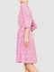 Рожеве плаття в квітковий принт | 6617723 | фото 3