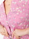Рожеве плаття в квітковий принт | 6617723 | фото 5