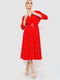 Сукня червона з візерунком | 6617729 | фото 2