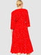 Сукня червона з візерунком | 6617729 | фото 4