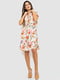 Сукня різнокольорова в квітковий принт | 6617746 | фото 2