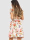 Сукня різнокольорова в квітковий принт | 6617746 | фото 4