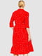 Сукня червона з візерунком | 6617751 | фото 4