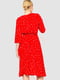 Платье красное в горошек | 6617803 | фото 4