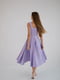 Сукня-міді лавандового кольору з пишною спідницею | 6506388 | фото 5