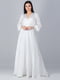 Платье шелковое белое | 6506612 | фото 2