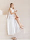 Сукня біла з королівського атласу | 6506629 | фото 4