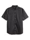 Темно-серая хлопковая рубашка-тенниска Slim fit | 6255140 | фото 2