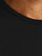 Бавовняна чорна футболка з принтом  | 6255658 | фото 5