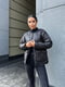 Черная стеганая куртка с глубокими карманами | 6303326 | фото 2