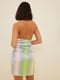 Сукня різнокольорова з відкритою спиною | 6303466 | фото 3