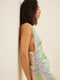 Сукня різнокольорова з відкритою спиною | 6303466 | фото 4