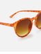 Коричневые акцентные солнцезащитные очки в анималистичный принт | 6303522 | фото 3