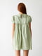 Сукня зелена з коміром | 6303613 | фото 4