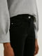 Завужені вельветові штани чорного кольору | 6630321 | фото 4