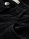 Завужені вельветові штани чорного кольору | 6630321 | фото 7