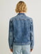 Голубая  джинсовая куртка класического кроя | 6630329 | фото 3
