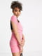 Комплект світло-рожевий: сукня, топ | 6630441 | фото 2