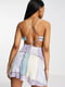 Сукня-міні з вирізами принтована | 6630448 | фото 3