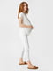 Белые джинсы-скинни для беременных | 6630557 | фото 3