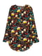 Удлиненная блуза в яркий цветочный принт | 6630563 | фото 2