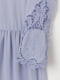 Сукня бузкова з ажурними рукавами | 6630579 | фото 4