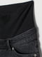 Джинсовая темно-серая юбка для беременных | 6630582 | фото 2