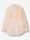 Рубашка хлопковая оранжевая | 6630604 | фото 4